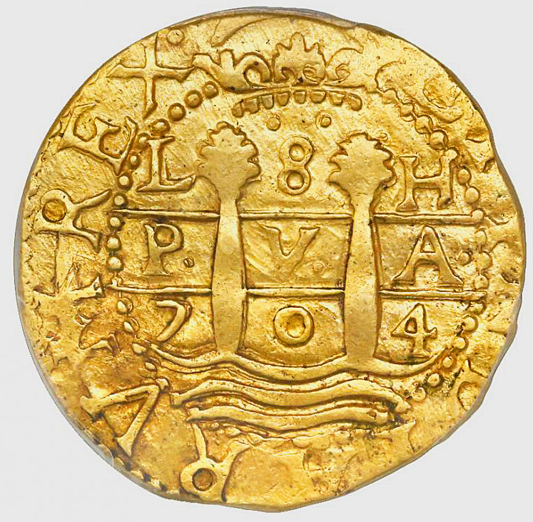 From the 1715 Plate Fleet - Spanish Colonial Gold & Silver Coins