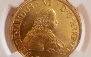 Sant1750E8MS62-no holder goldcob coin